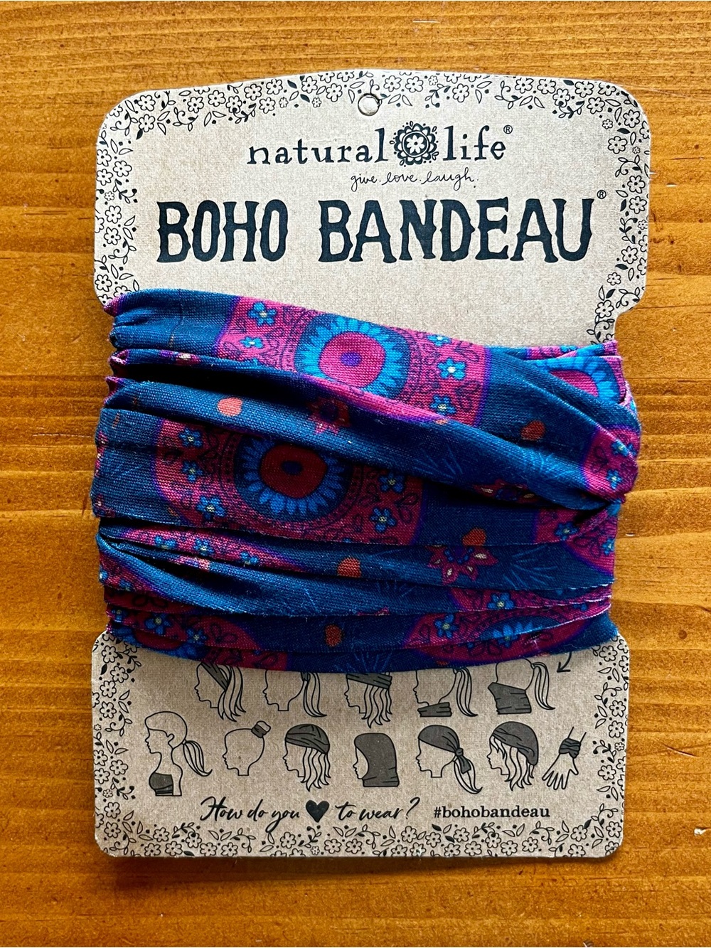 Natural Life Boho Bandeau Headband Hair Accessory